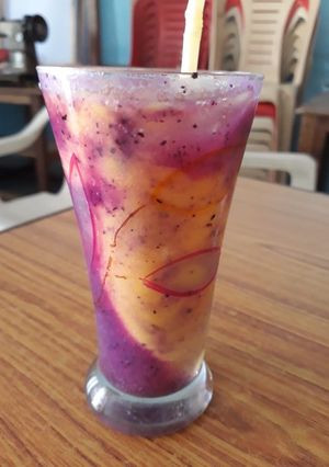 A picture of Mango jamun chillz.