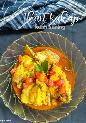 Foto resep Ikan Kakap Kuah Kuning
