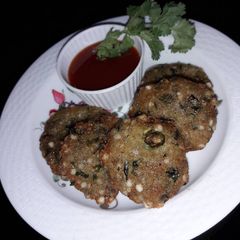 Sabudana tikki A picture of Sabudana tikki.