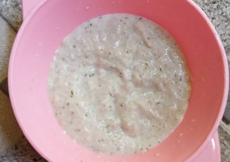 MPASI 6 Bulan Bubur Daging Sapi