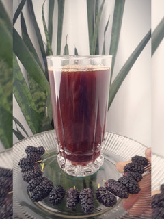 عکسی از دستور شربت توت سیاه