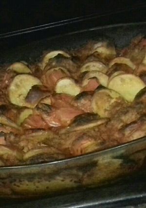 صورة لوصفة كفتة البطاطس و الطماطم