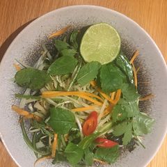 Thai herb saladThis salad is lovely and light for a hot summer evening. #cookingwithyui A picture of Thai herb saladThis salad is lovely and light for a hot summer evening. #cookingwithyui.