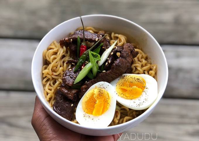 Korean style ramen