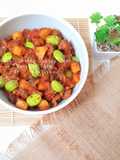 Sambal Goreng Daging Sapi Kentang Pete