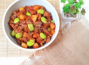 Foto resep Sambal Goreng Daging Sapi Kentang Pete