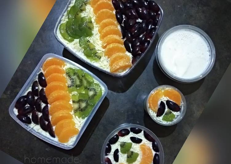  Resep  Salad  Buah  Vla  Susu Creamy  oleh Ayu Haryadi Cookpad