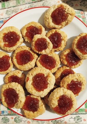 Una foto de Pepas de membrillo y avena veganas (re fáciles) ❤️