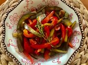 A picture of cà tím xào