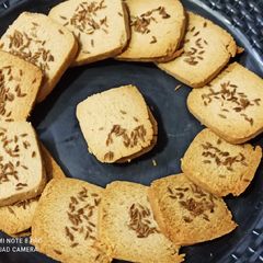 A picture of जीरा आटा बिस्कुट(Atta jeera biscuit recipe in hindi).