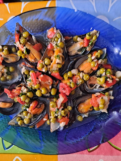 Una foto de Mejillones a la vinagreta