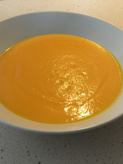 Una foto de Crema de zanahoria
