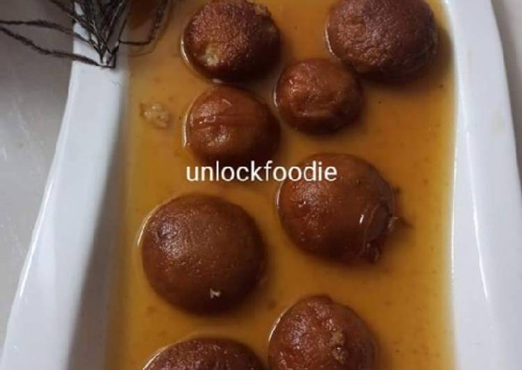 Caramel Rasogolla