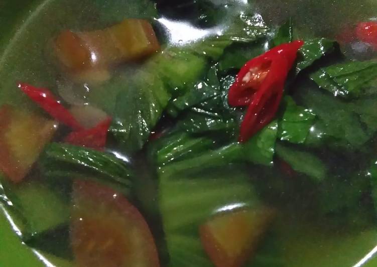 Resep Pokcoy sayur bening, Menggugah Selera