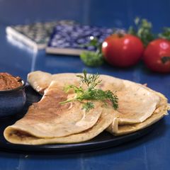 A picture of Matki Egg Dosa.