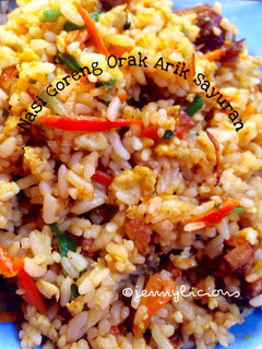 Foto resep Nasi Goreng Orak Arik Sayuran