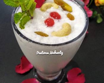 Without Fail Prepare Recipe Yogurt Lassi Most Delicious