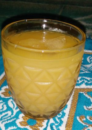 Doum palm(goruba)&mango juice ainihin hoton girkin