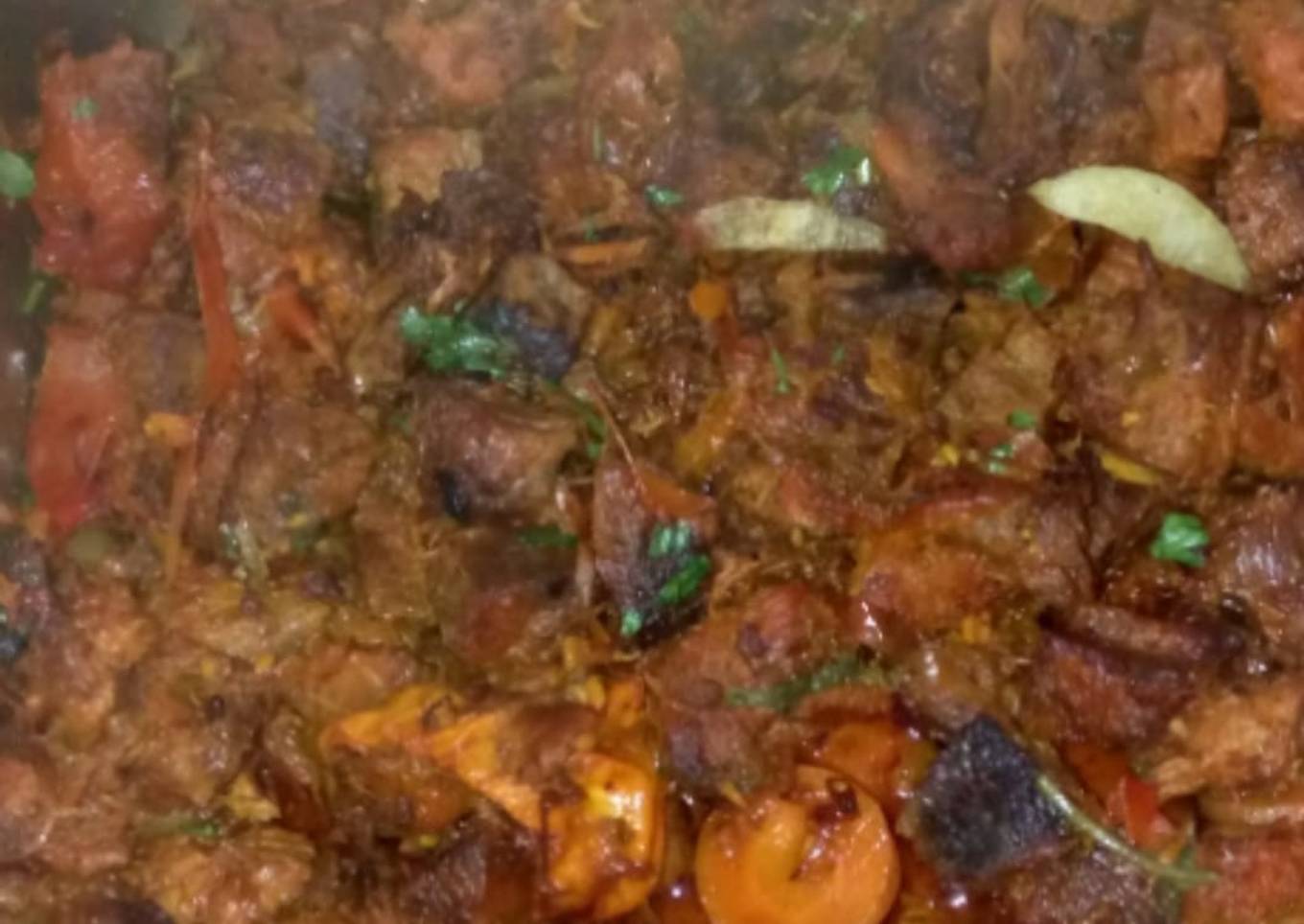 Carrot beef stew