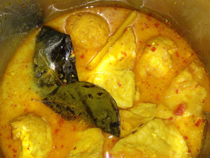 Ternyata ini loh! Resep membuat Sayur tahu telur kuah santan dijamin nikmat