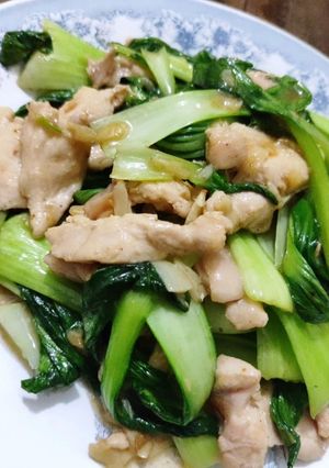 Foto resep Cah Pokcoy Ayam