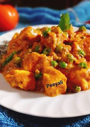 মটর পনির (matar paneer recipe in bengali) রেসিপির প্রধান ছবি