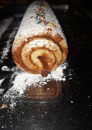 Una foto de Pionono dulce amor