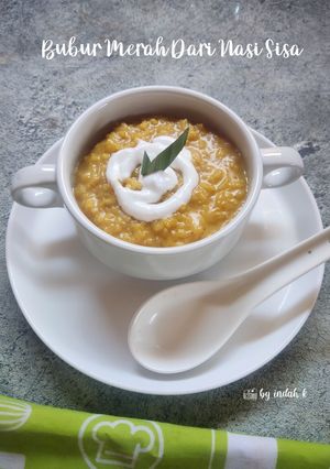 Foto resep Bubur Merah Dari Nasi Sisa