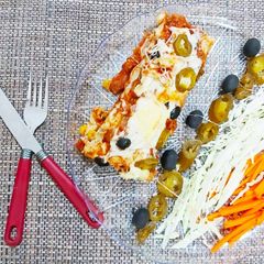 Veg. Enchiladas A picture of Veg. Enchiladas.