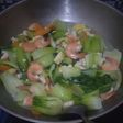 Pakcoy udang