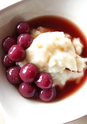 Foto resep Bubur Sumsum Candil Ubi Ungu