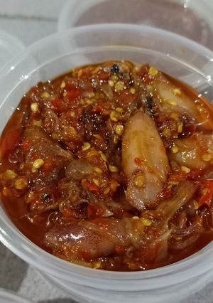 Foto resep Sambal cumi asin (ide jualan)