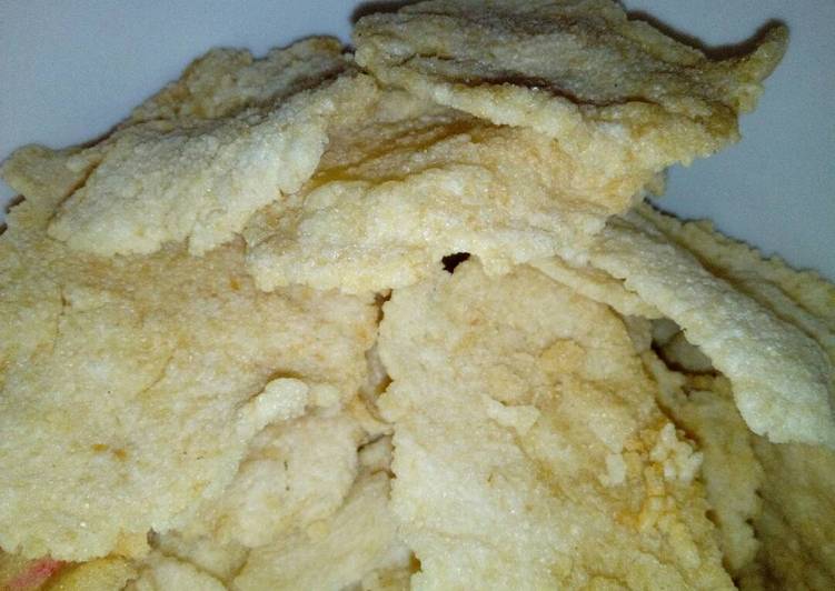 Resep ¹⁵. Kerupuk Gendar [lempeng] yang Sempurna