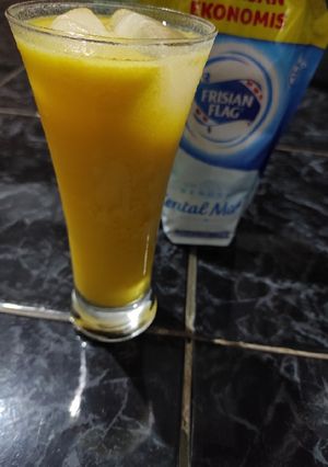 Foto resep Es Nutrisari Milky Pop