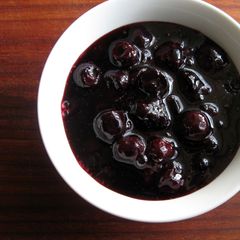 A picture of Microwave Blueberry Sauce.