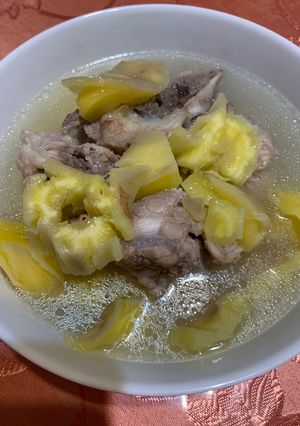 樹薯大骨湯 的食譜成品照片