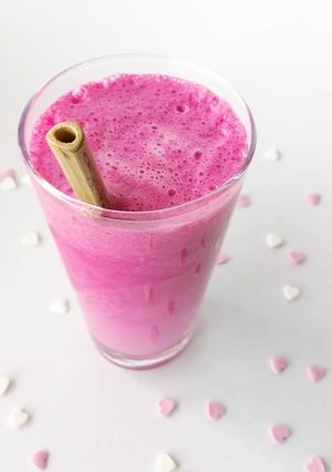 Une photo de Beetroot Latte