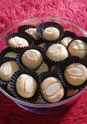 Foto resep Almond butter cookies