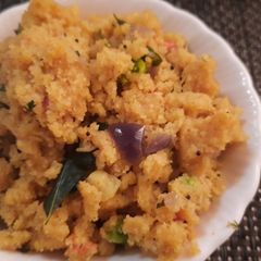 Rava upma A picture of Rava upma.