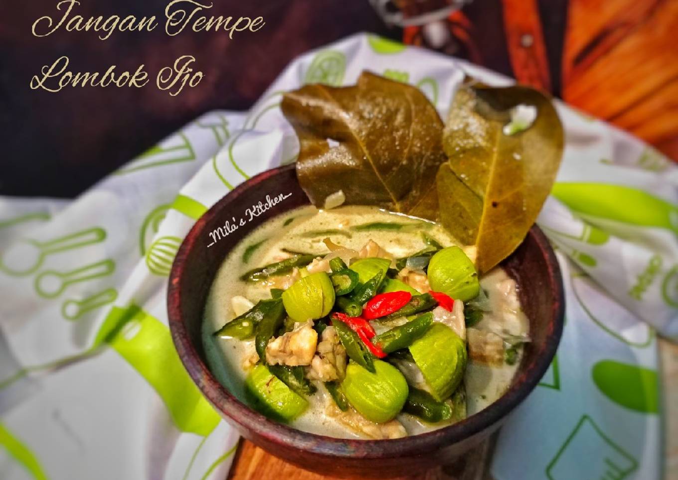 Jangan Tempe Lombok Ijo (khas Gunung Kidul)