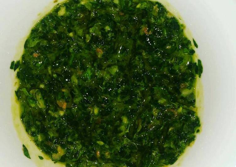 Salsa verde come la fa mia zia Rosina