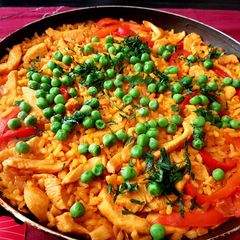 Arroz con pollo A picture of Arroz con pollo.