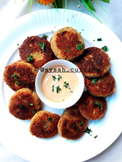 A picture of Sweet potato fritters.