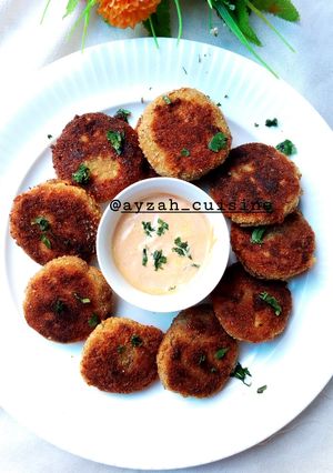 A picture of Sweet potato fritters.