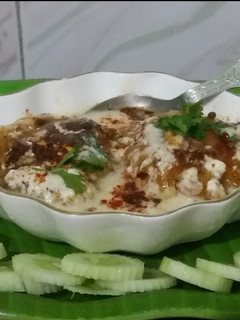 चना दाल दही वडा़ (Chana dal dahi vada recipe in Hindi) रेसिपी मुख्य फोटो