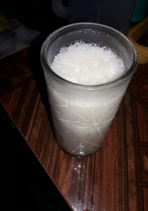 Una foto de Licuado de banana