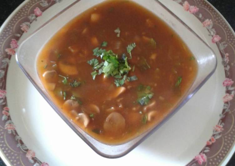 Simple Way to Make Speedy Mushroom manchurian