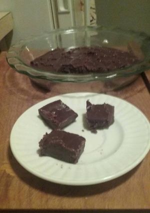 A picture of Grandma's Fudge.