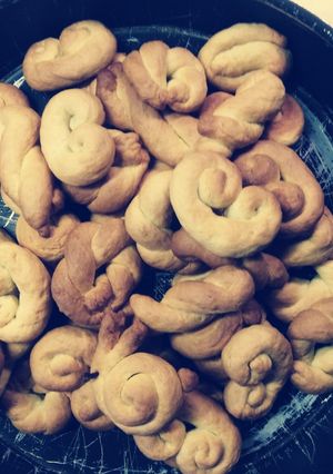 Φωτογραφία της συνταγής Κουλουράκια πασχαλινά Σμυρνέικα του Άκη!!