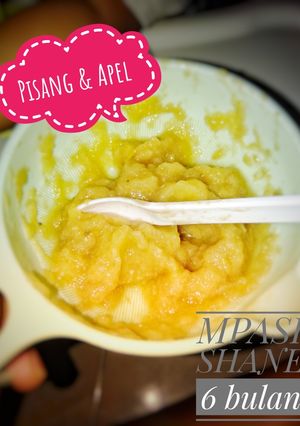 Foto resep MPASI Pisang+Apel+Jeruk